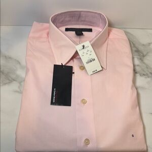 Express Pink Dress Shirt Modern Fit Stretch - New (S)
